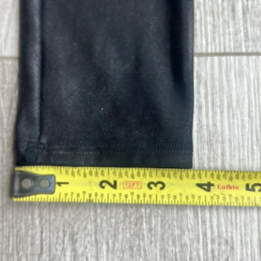 SPANX Faux Leather Leggings‎ Women’s Size S Small Black